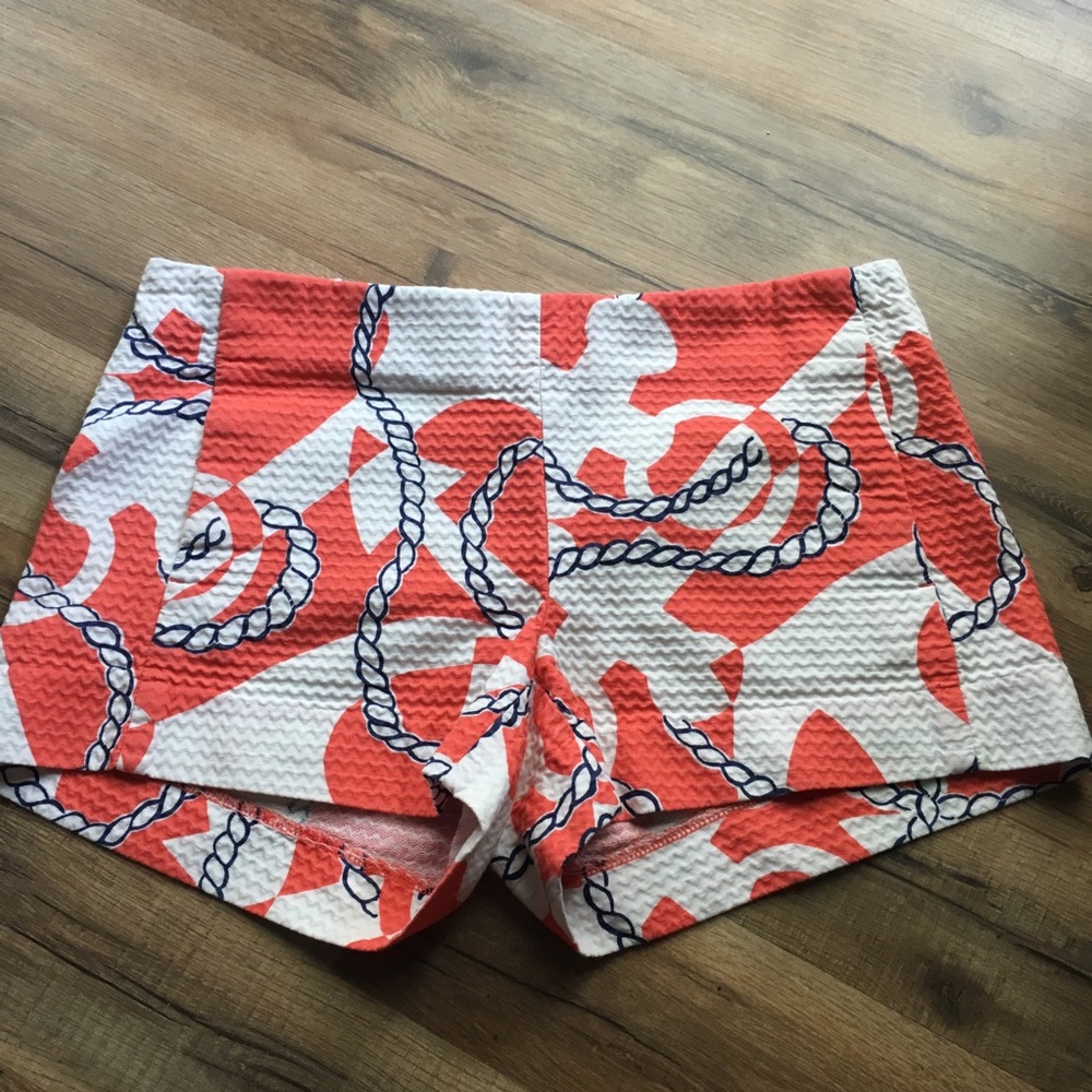 Lilly Pulitzer Liza shorts in Booze Cruise